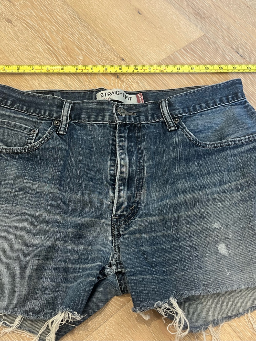 Levi's Blue Denim Jean Shorts